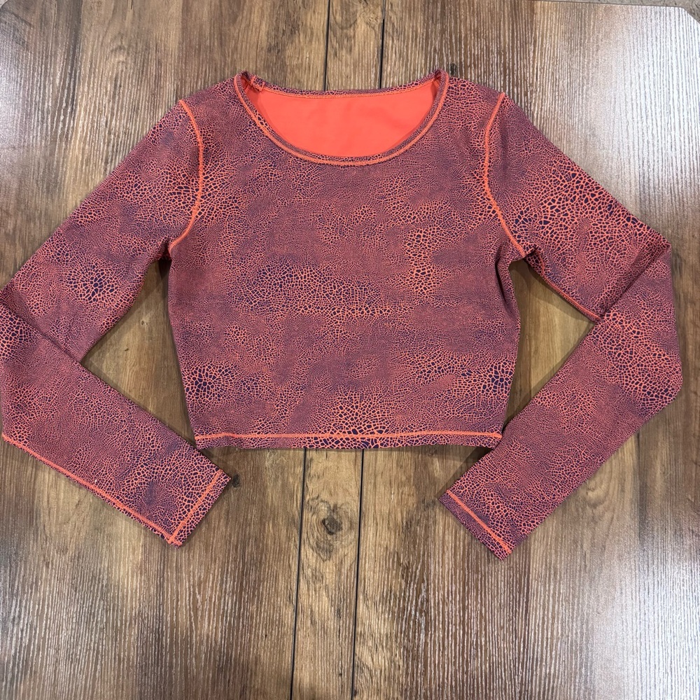 Lululemon Wunder Train Cropped Long Sleeve Shirt - Picture 4 of 7